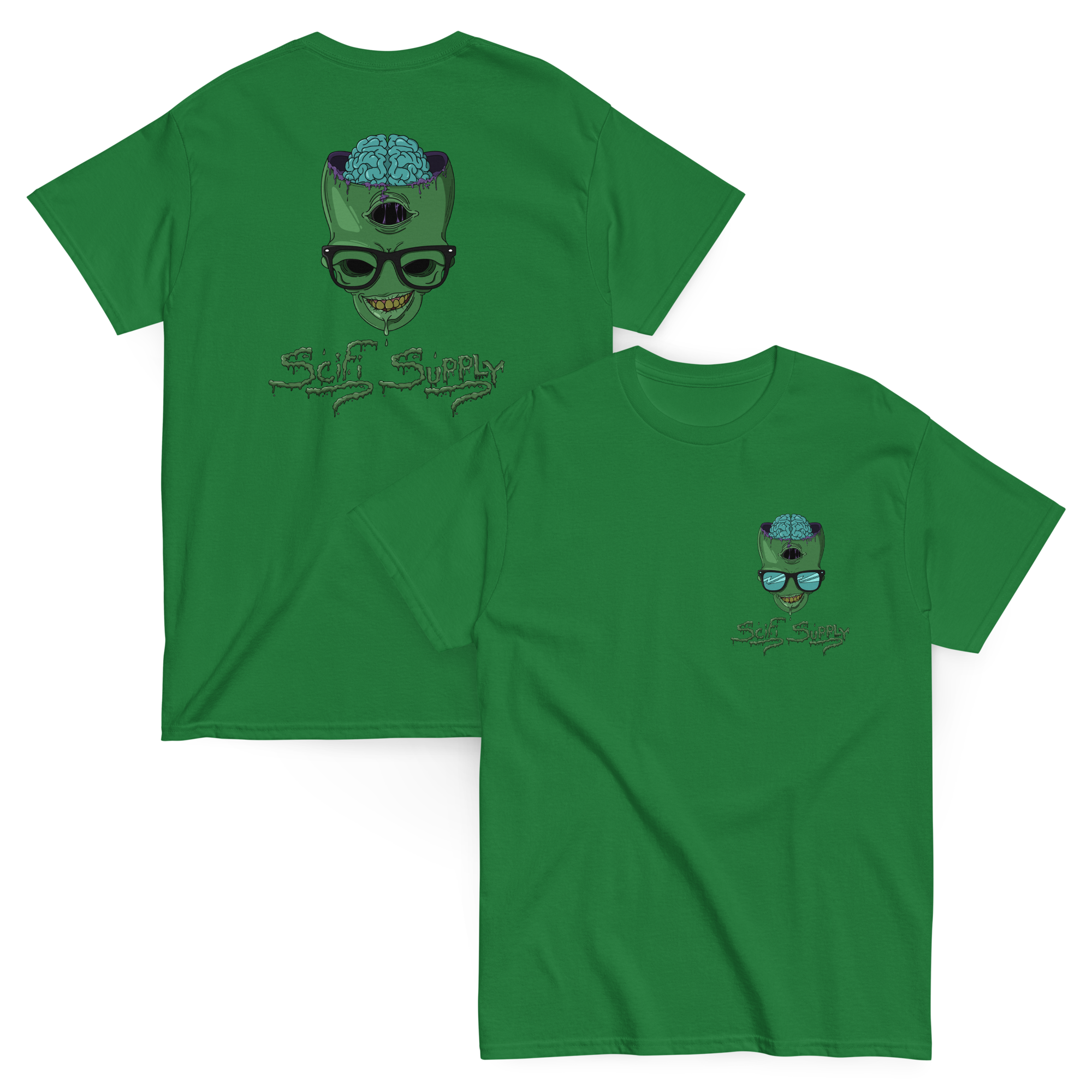 Sci-Fi Supply Green T-Shirt