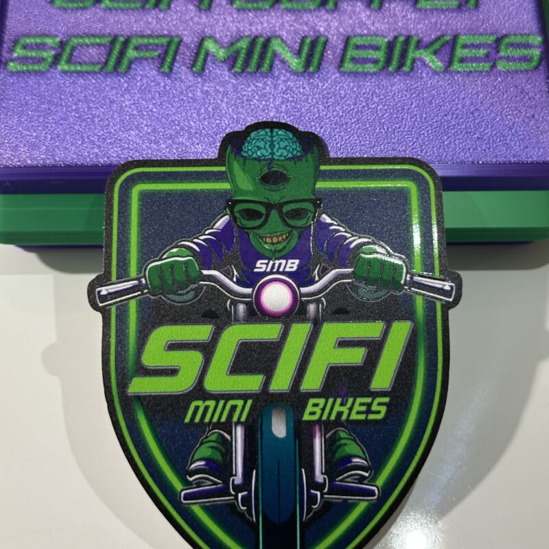 Sci-Fi Minibike Sticker Packs