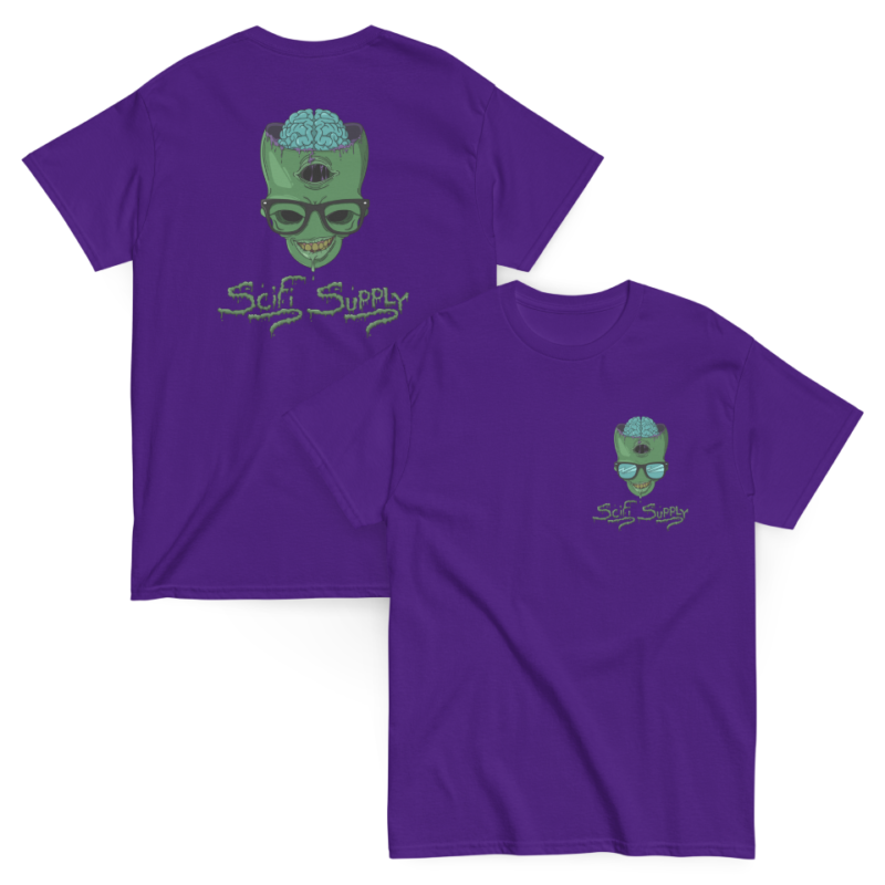 Sci-Fi Supply Purple T-Shirt