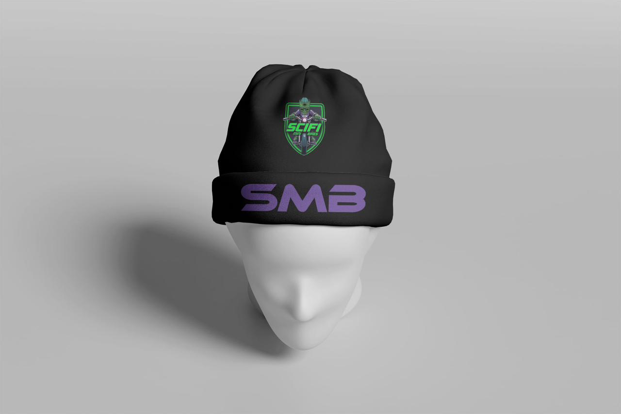 SMB Black Beanie